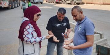 تموين القليوبية يضبط ( ٥٠٠ ) لتر صابون سائل بدون بيانات و مخالفات أخرى متنوعة