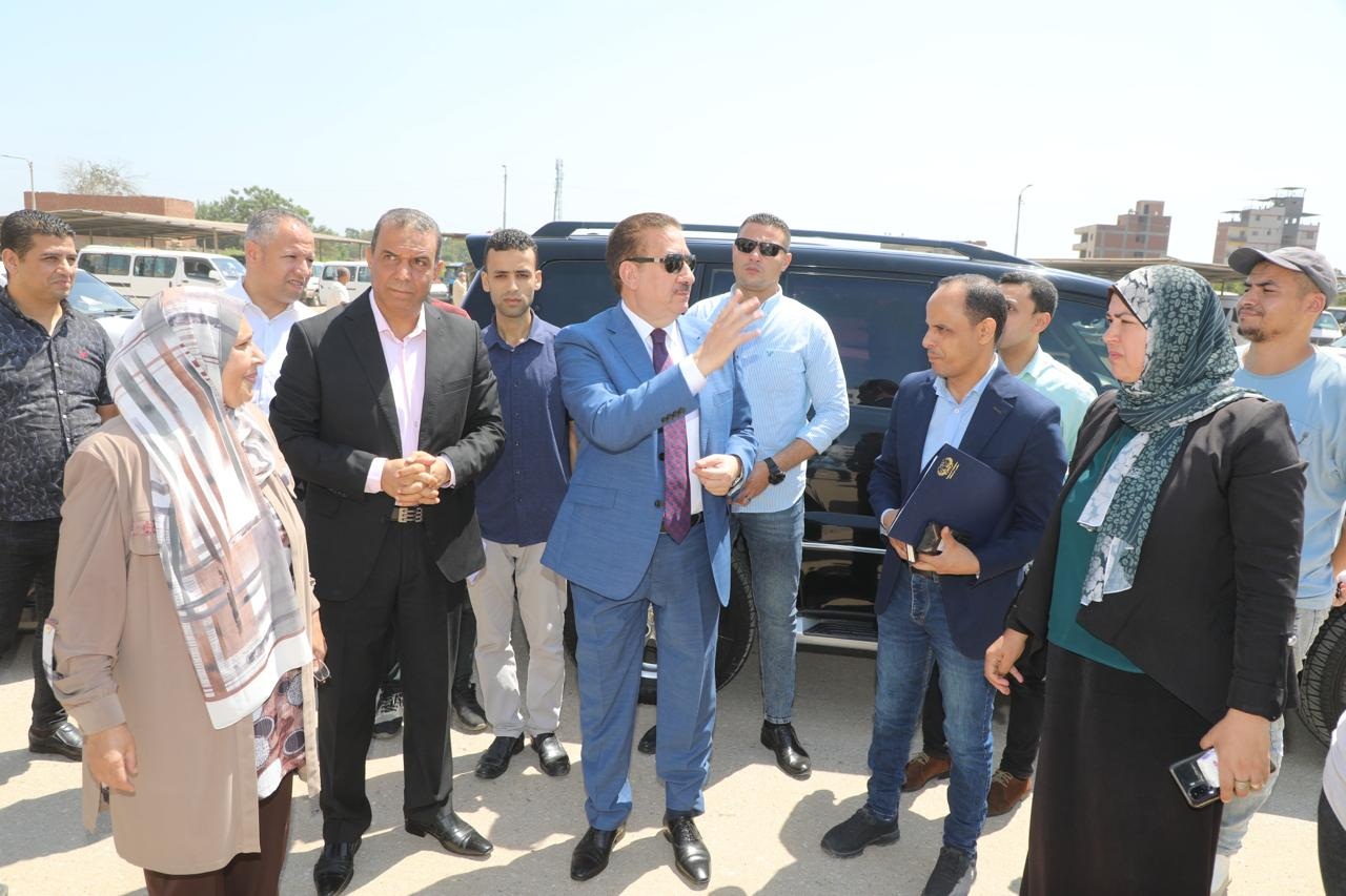 محافظ المنوفية يتفقد بدء إنشاء المدرسة الحديثة الرسمية للغات والمدرسة المصرية اليابانية الجديدة بحي شرق شبين الكوم باستثمارات 90 مليون جنيه