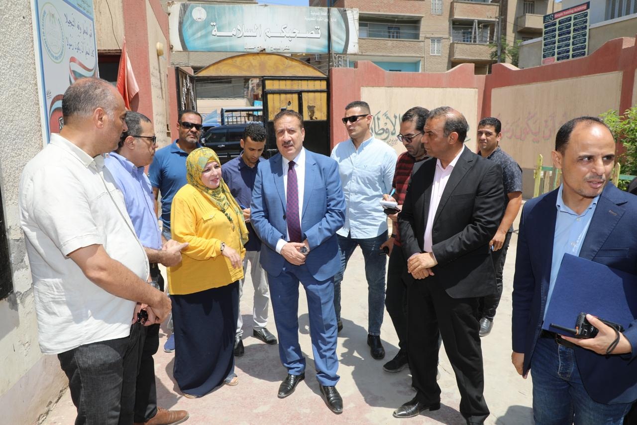 محافظ المنوفية يتفقد عدد من المدارس للتأكد من الجاهزية الكاملة لاستقبال العام الدراسي الجديد ويشدد بتذليل أية معوقات
