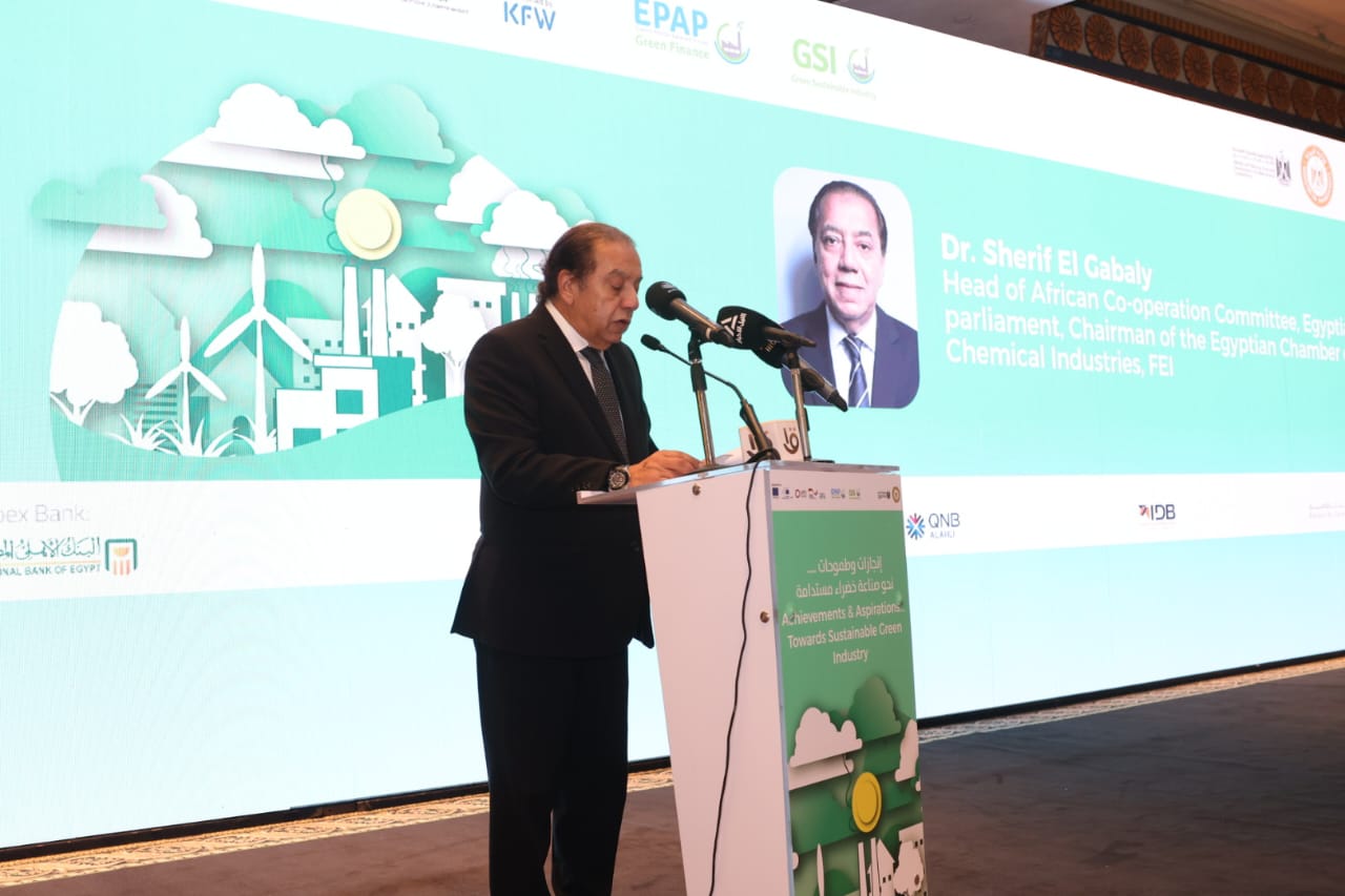 الجبلي يؤكد علي سرعه اتخاذ الإجراءات اللازمة لمساعدة الصناعة المصرية على التوافق مع متطلبات اتفاقية CBAm.