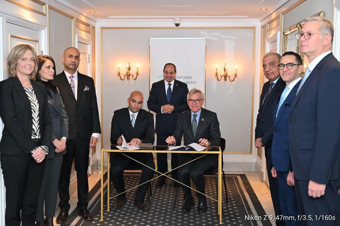 الرئيس السيسي يثمن افاق التعاون القائم بين مصر والشركات النرويجية في مجال الاستثمار الأخضر