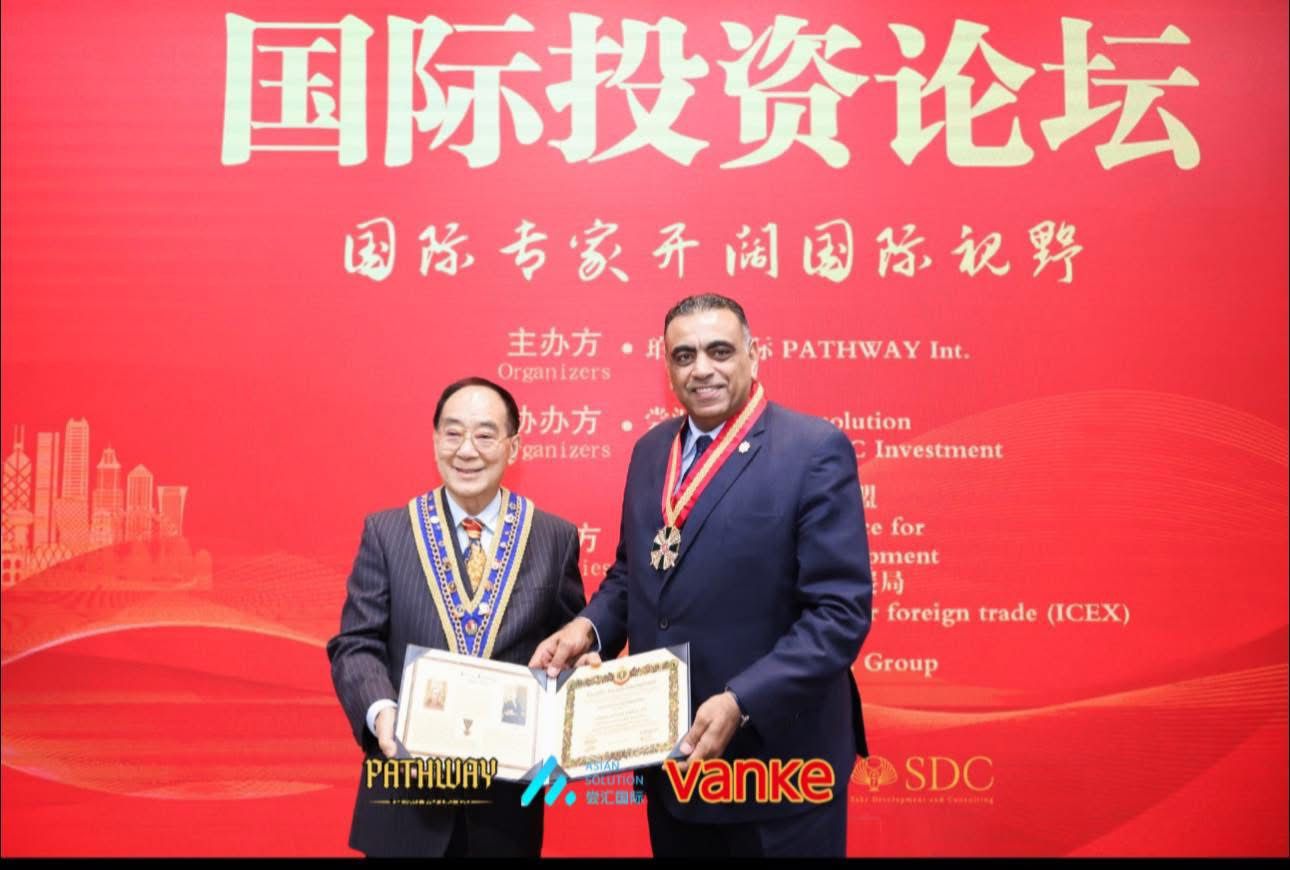 اللواء حسام بدرالدين يدعو الشركات الصينية للانطلاق نحو الأسواق العالمية خلال مؤتمر الاستثمار للشركات الصينية في الخارج وخاصه مصر والدول العربيه