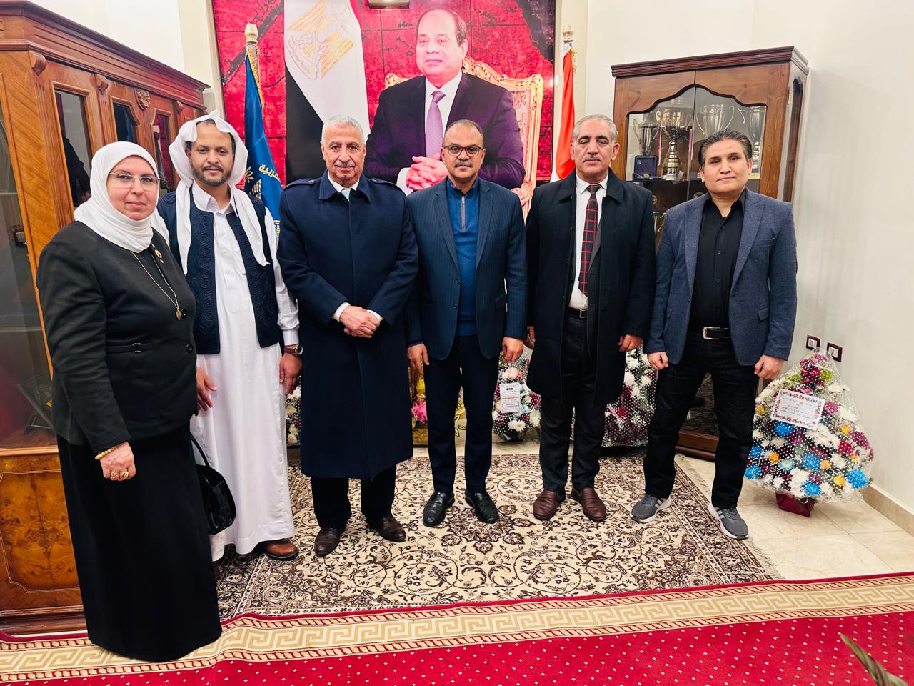 “حماة الوطن” بمطروح : يهنئ مدير أمن مطروح بمناسبة عيد الشرطة الـ73