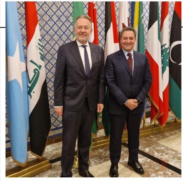 كريستوف ريتزلاف، مدير إدارة أفريقيا جنوب الصحراء والساحل بوزارة الخارجية الألمانية، في القاهرة