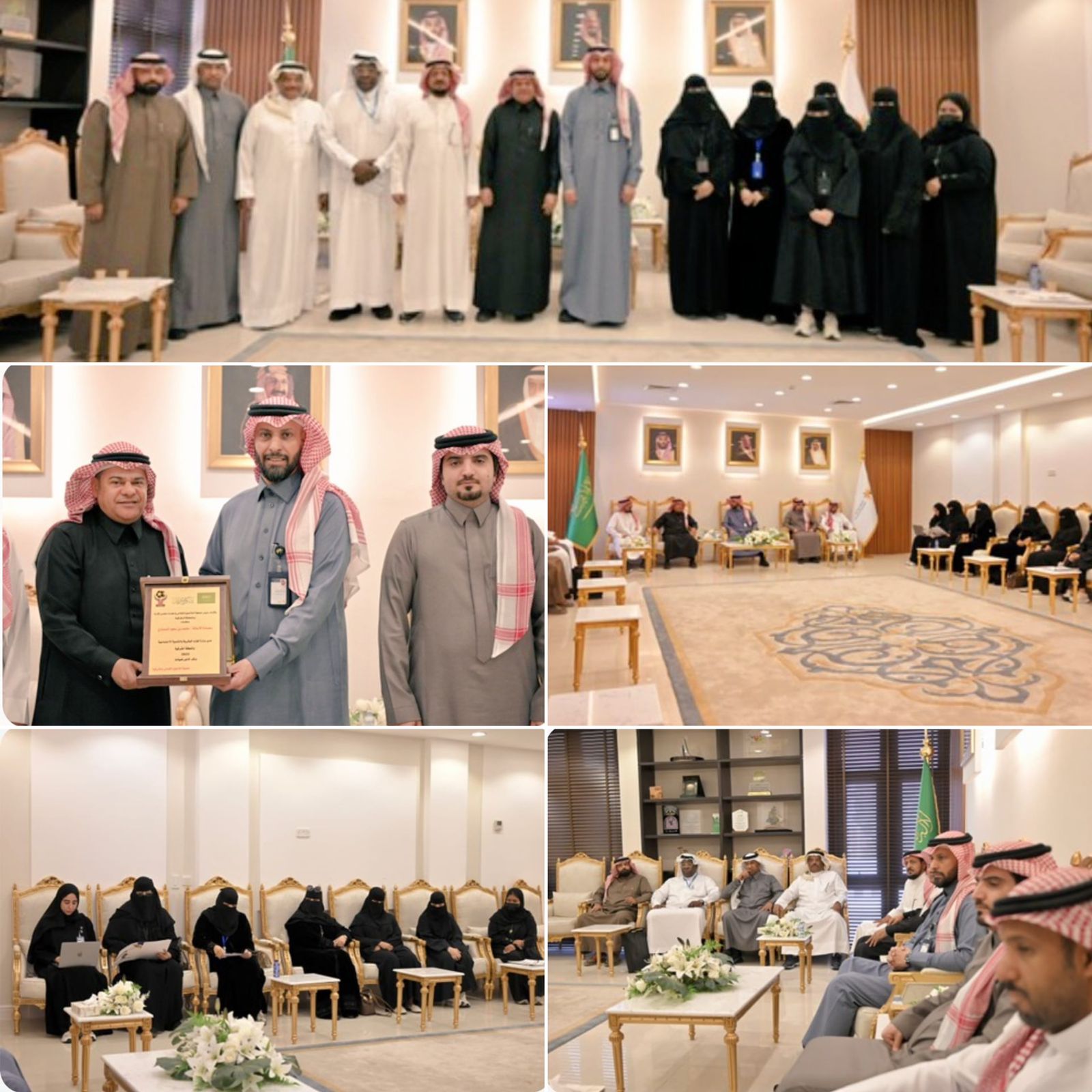 رئيس جمعية اللاعبين القدامى بالمنطقة الشرقية يكرم مدير عام فرع وزارة الموارد البشرية والتنمية الاجتماعية بالمنطقة