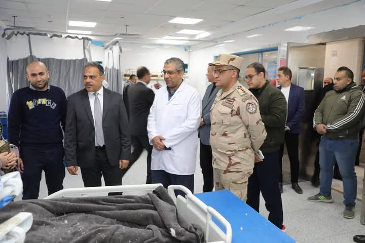 محافظ الشرقية يُتابع سير العمل بمستشفى ههيا المركزي ويتفقد الأقسام الطبية بمستشفى الكبد والجهاز الهضمي