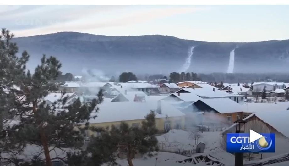 القرية الأبرد في الصين تصبح أهم مركز سياحي في البلاد