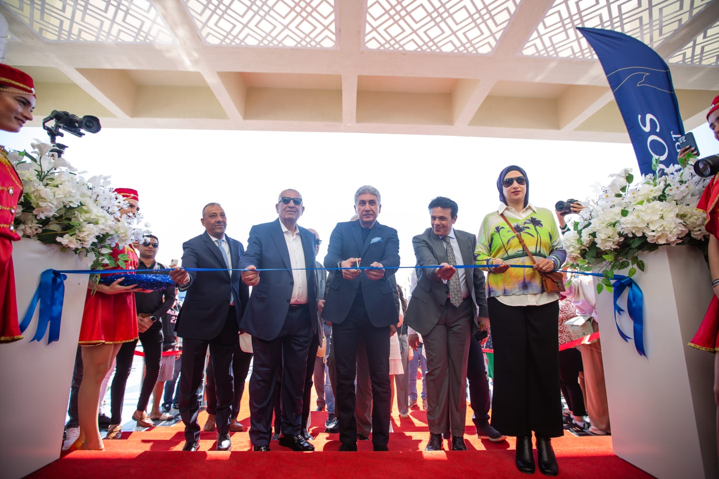 وزير السياحة يفتتح فندق «مكادي الباتروس» بمدينة الغردقة بمحافظة البحر الأحمر