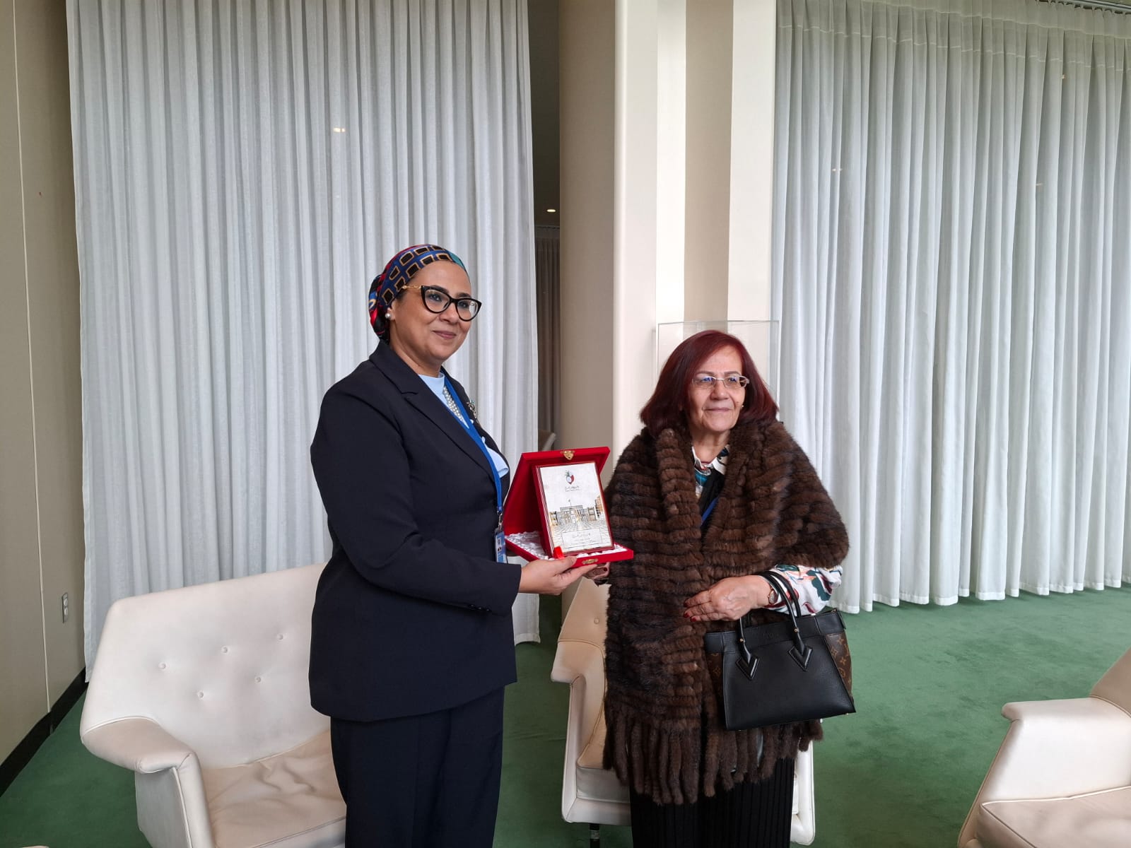 رئيسة القومي للمراة تلتقى مفوضة المساواة بين الجنسين في جمهورية قبرص