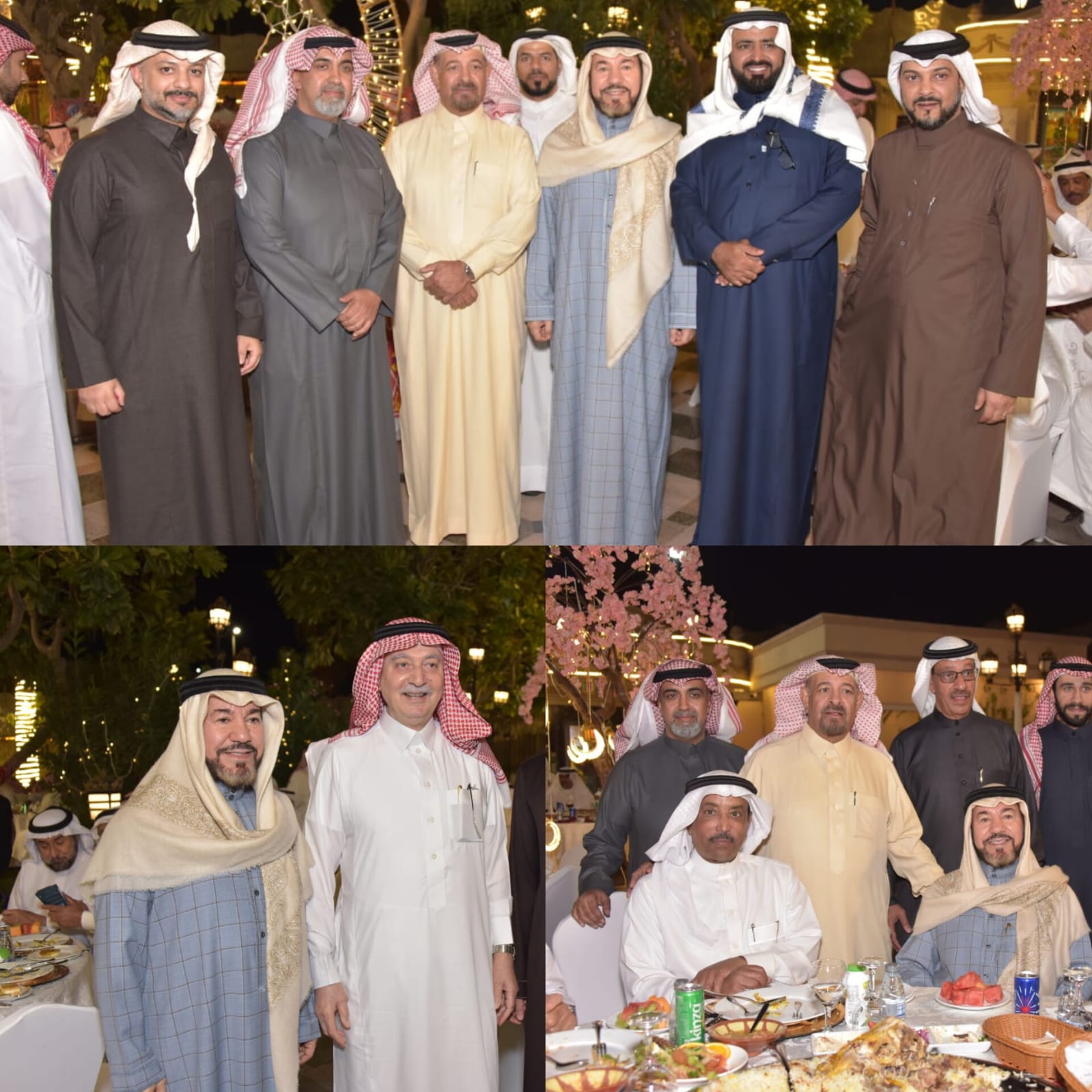 حضرها عدد كبير من الشخصيات ورجال الاعلام وعلى مأدبة سحور .. مجلس الدكتور عبدالله السيهاتي الرمضاني يستقبل المهنئين بالشهر الفضيل