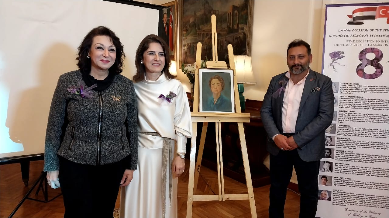 بالصور…حرم سفير تركيا بمصر تحتفى باليوم العالمى للمرأة بمأدبة افطار ضمت رموز نسائية