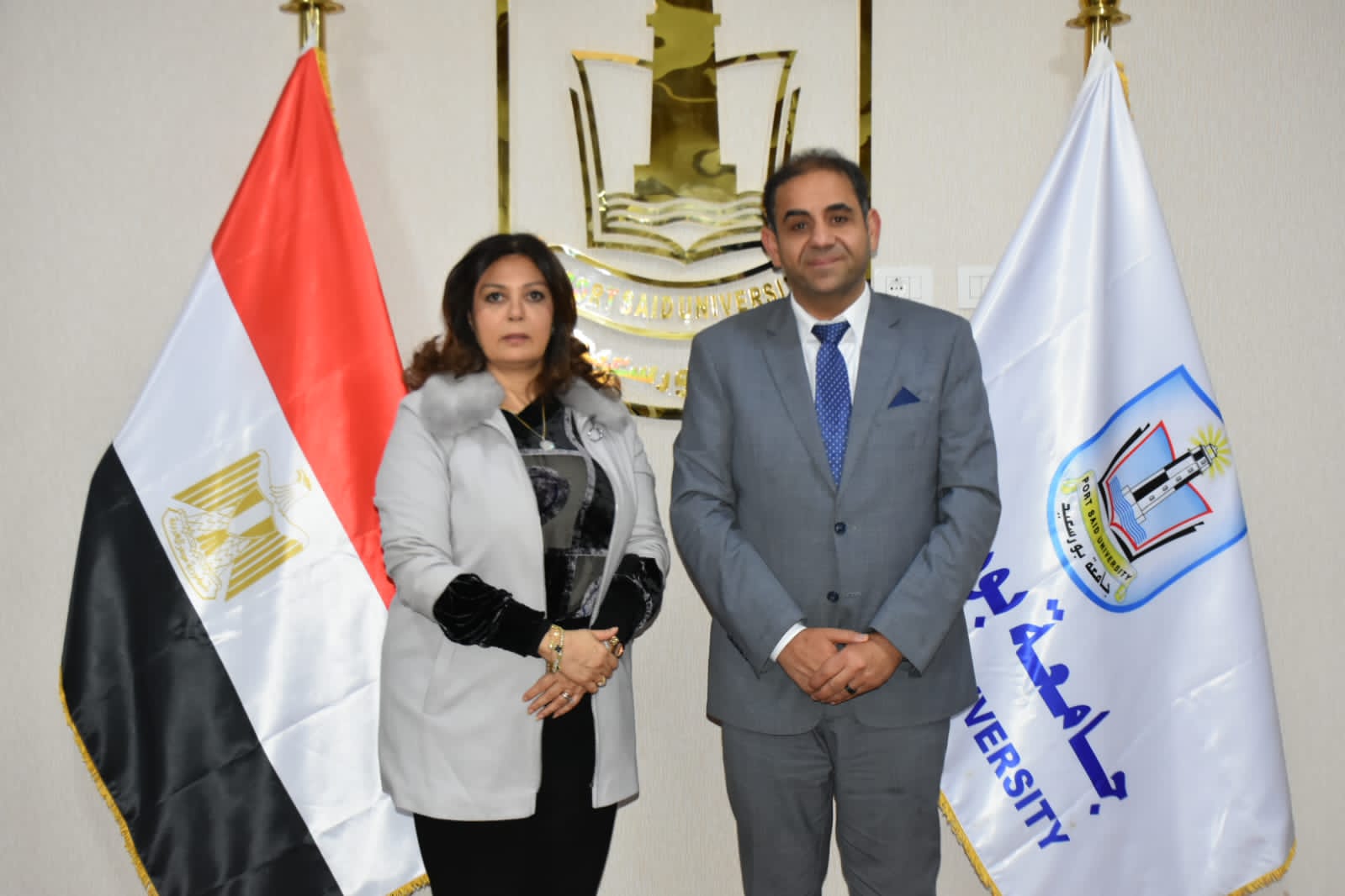 بروتوكول تعاون مشترك بين جامعة مدينة السادات وجامعة بورسعيد