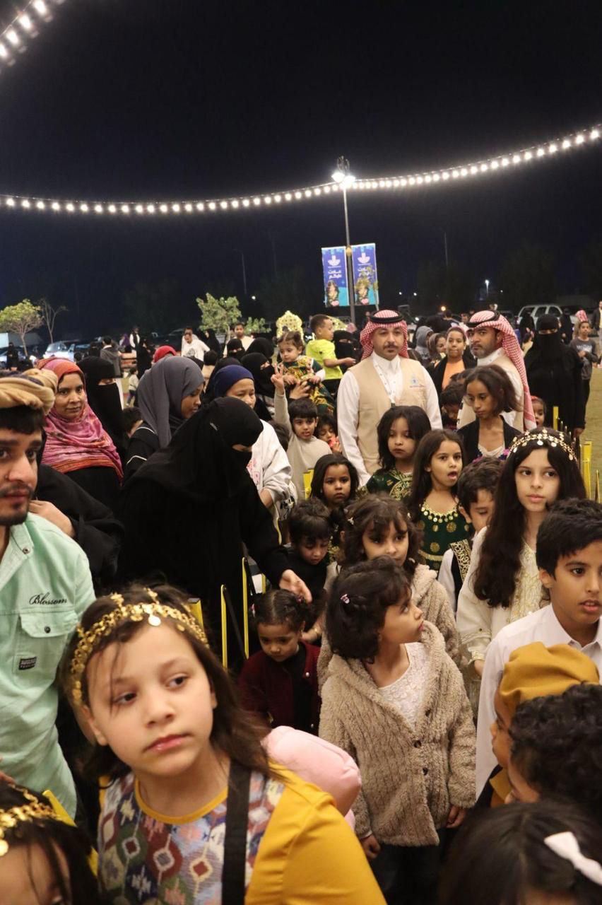 فعالية “القرقيعان” تستقطب أكثر من 1100 زائر وسط أجواء رمضانية في منتزه العبير برأس تنورة