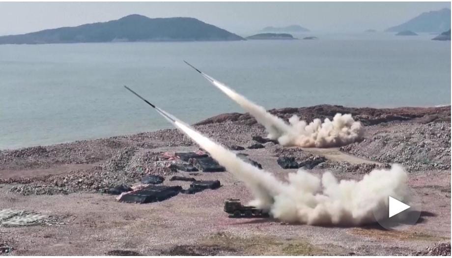 انتهاء تدريبات جيش التحرير الشعبي الصيني بالقرب من جزيرة تايوان