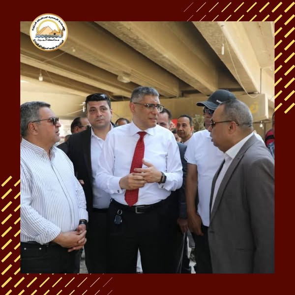 محافظ الجيزة يتفقد أعمال التطوير بالشوارع المحيطة بمستشفى وقسم بولاق الدكرور.