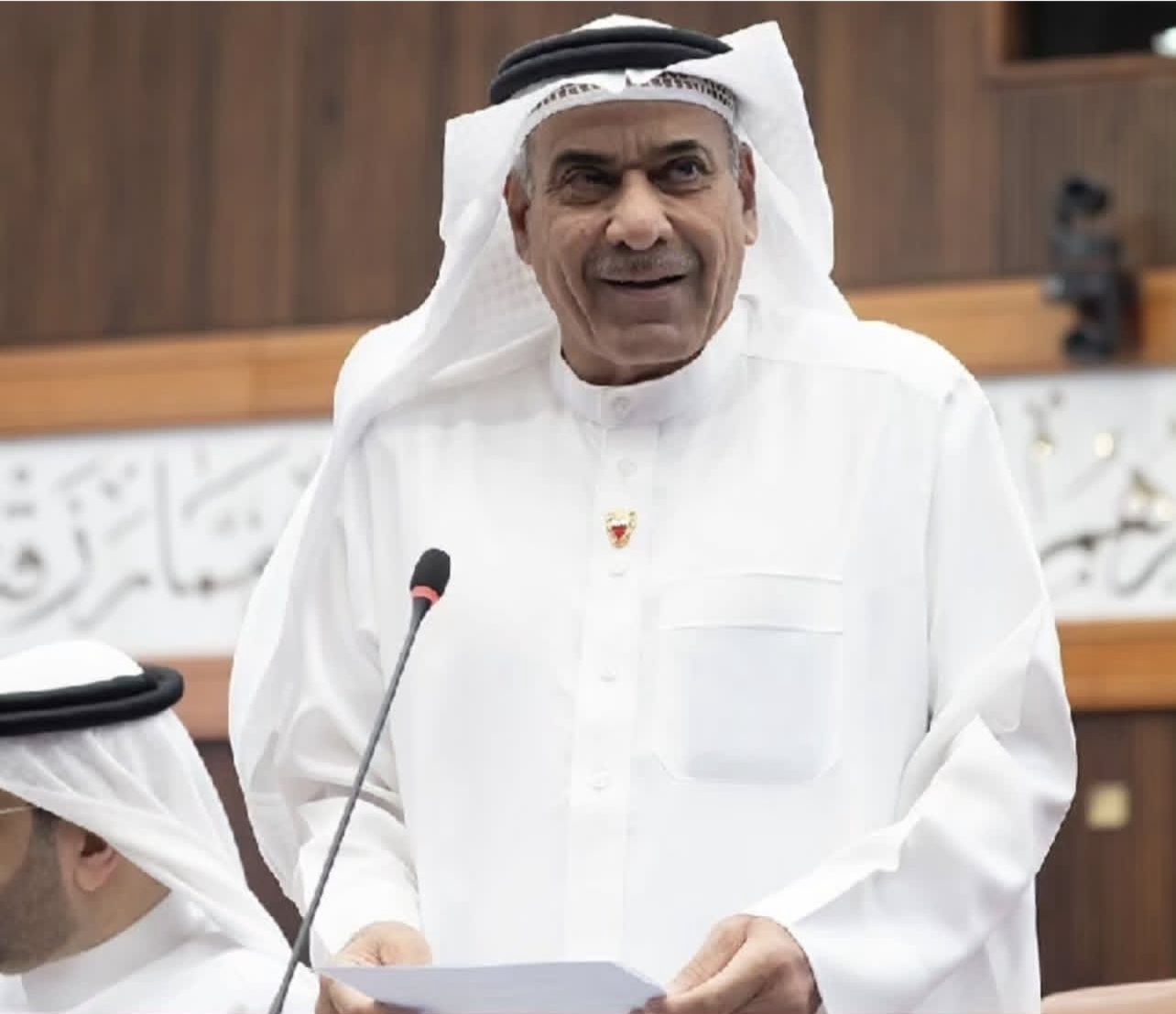 ‏استعرض تجربته في عضويته بالمجلس بثقة ملكية..