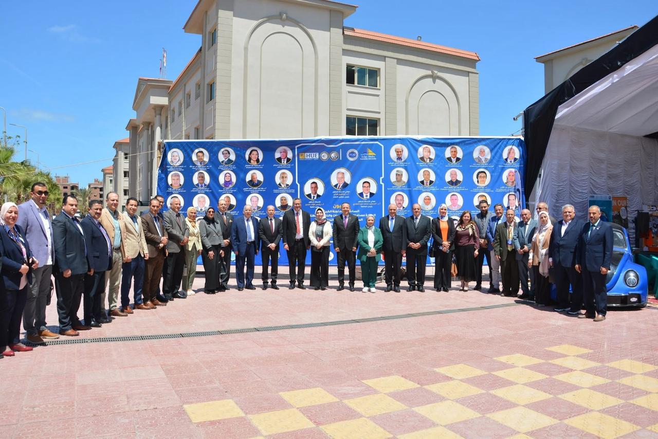 رئيس جامعة الدلتا التكنولوجية يشارك فى فعاليات الملتقى التكنولوجي الثاني لخريجي كلية الحاسبات والذكاء الاصطناعي