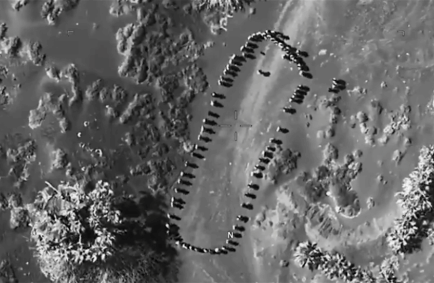 ترامب ينشر فيديو يوثق “عملية القضاء على تجمع حوثي كان يخطط لهجوم بحري جديد”