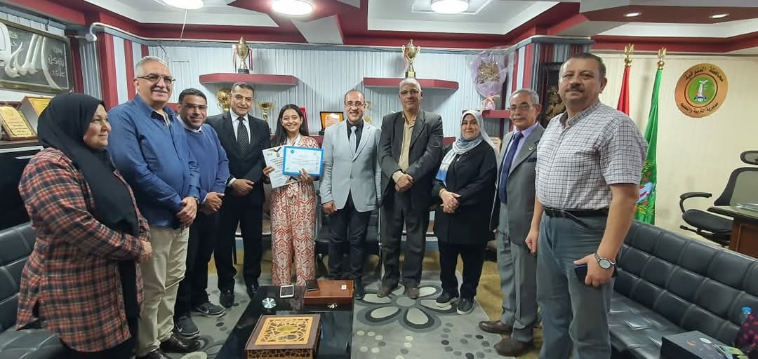 مدير تعليم المنوفية يكرّم الطلاب الفائزين في مسابقتي “اليونيسف” و”آيسف” لعام 2025