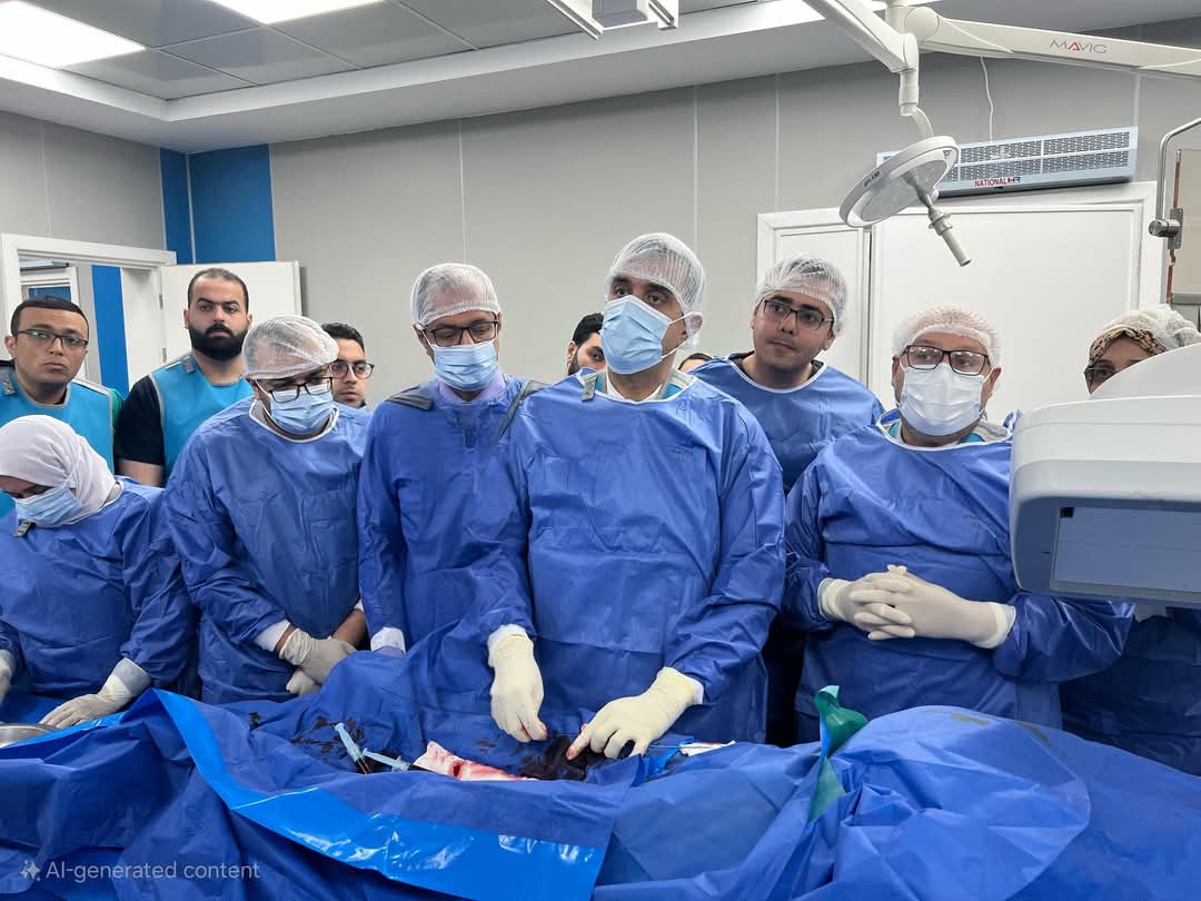مستشفيات جامعة المنوفية تحقق نجاحًا طبيًا كبيرًا وتنجح فى إجراء أول عملية قسطرة مخية وإنقاذ حياة مريض مصاب بنزيف حاد بالمخ
