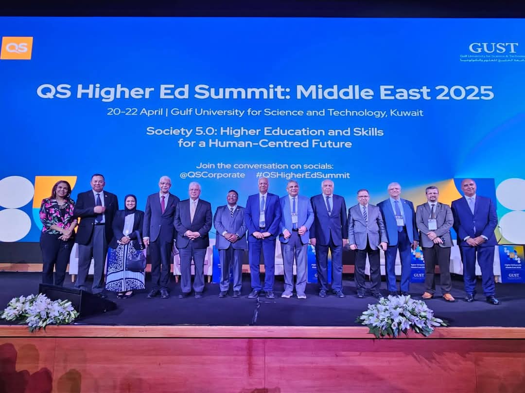 رئيس جامعة المنوفية يشارك فى قمة “QS” كيو إس للتعليم العالى: الشرق الأوسط ٢٠٢٥ بالكويت ويؤكد أنها خطوة استراتيجية نحو تعزيز التواجد العالمي والتقدم فى التصنيفات العالمية