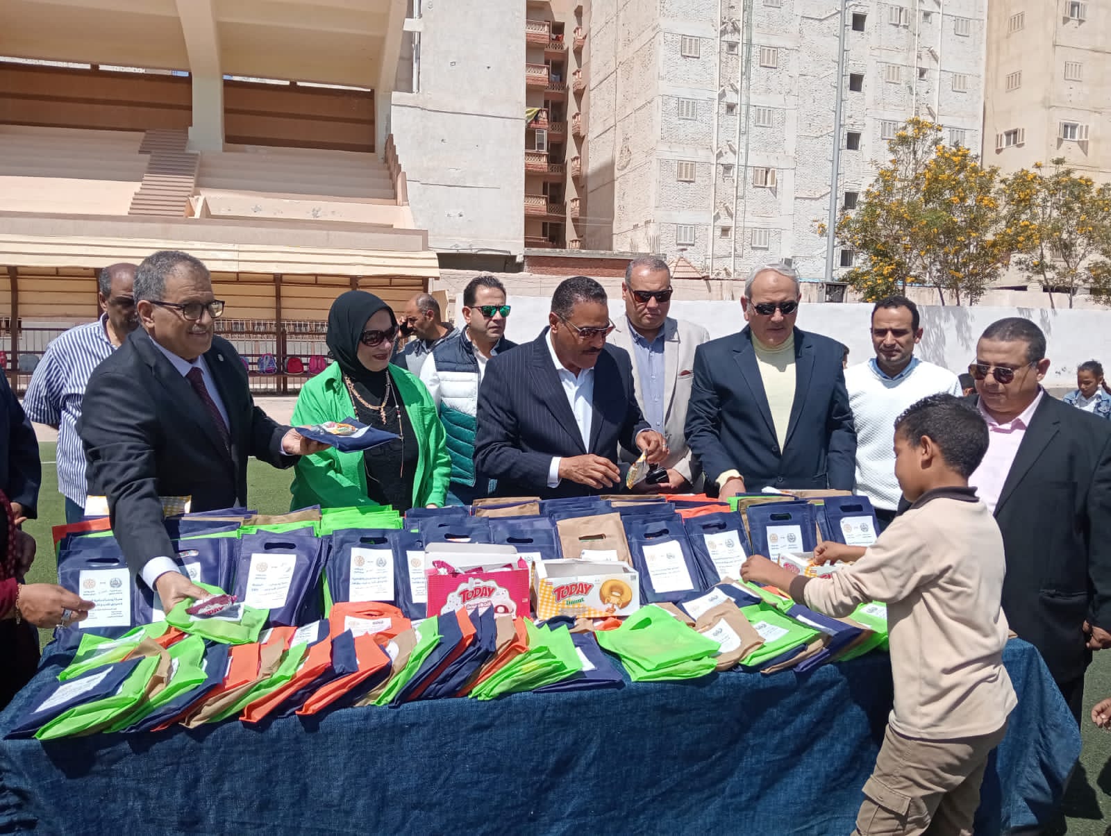 برعاية وحضور محافظ مطروح … نادي روتاري يدعم مبادرة ” مدرستي تكتب وتقرأ بطلاقة”