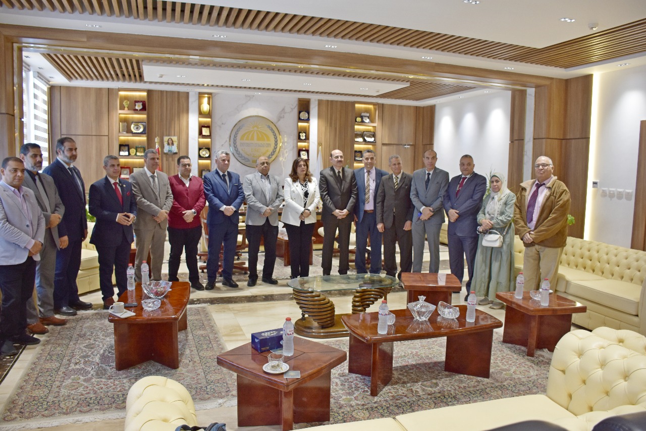 تجديد شهادة ISO 9001:2015 لجامعة مدينة السادات للعام العاشر على التوالي