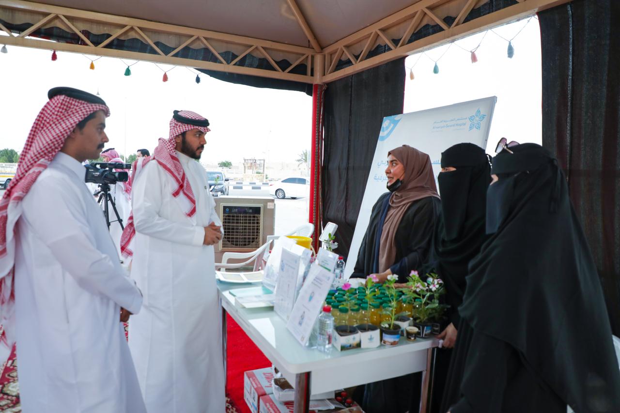 مستشفى النعيرية يشارك في فعاليات اليوم الخليجي للمدن الصحية.