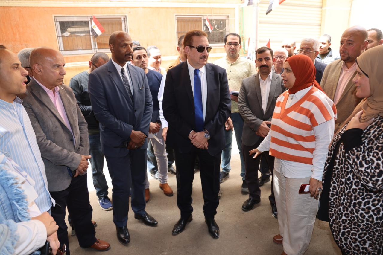 محافظ المنوفية يزور مؤسسة الرعاية الاجتماعية للأطفال بقويسنا