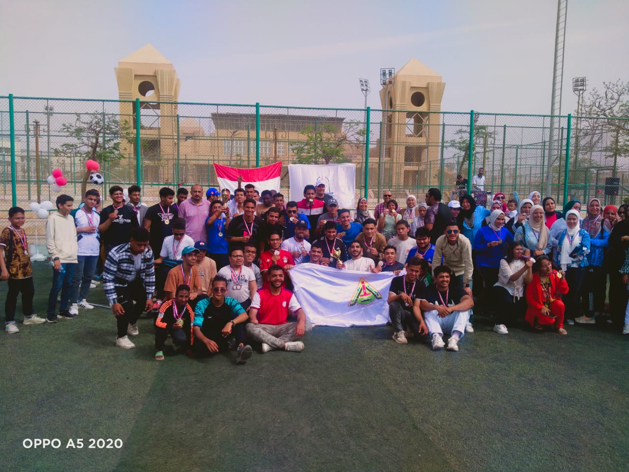 جامعة بنها: جامعة بنها تحصد 17 ميدالية فى المهرجان الترويحي بجامعة حلون.