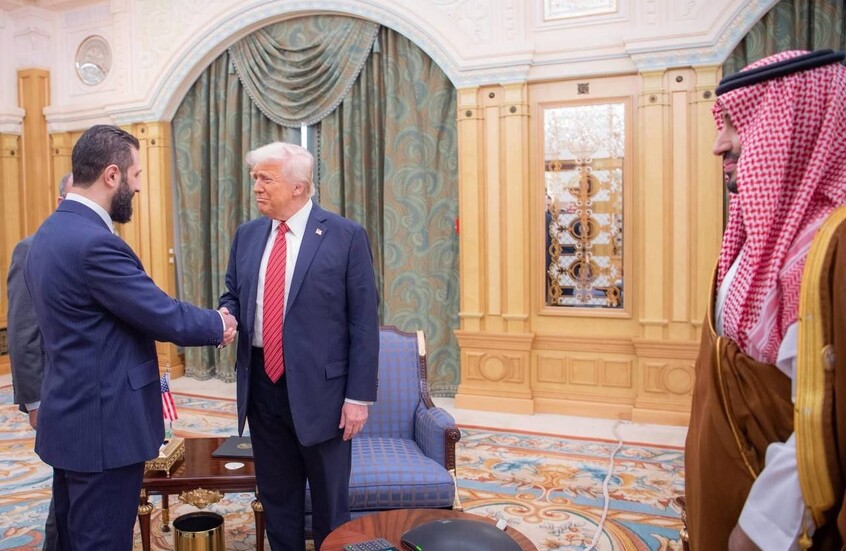 ترامب: الشرع قال نعم عند سؤاله عن الانضمام إلى “اتفاقات أبراهام”