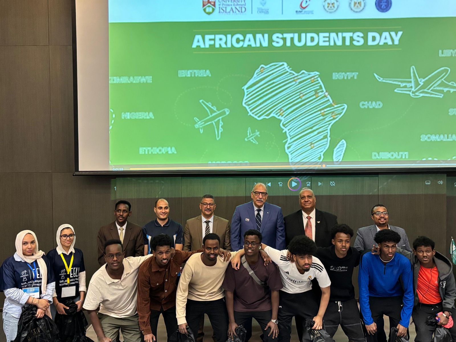 برعاية وزيري التعليم العالي والشباب والرياضة..الاتحاد الرياضي للجامعات يحتفل باليوم الإفريقي لطلاب الجامعات المصرية