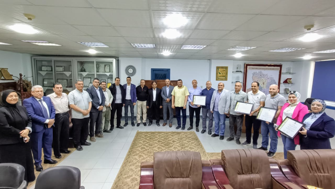 مياه المنوفية: استحقاق 3 محطات مياه ومحطة معالجة شهادة سلامة ومأمونية المياه والصرف الصحي .