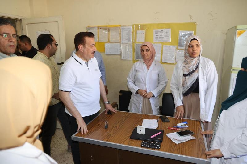محافظ المنوفية يتابع أعمال مشروعات حياه كريمة بأشمون