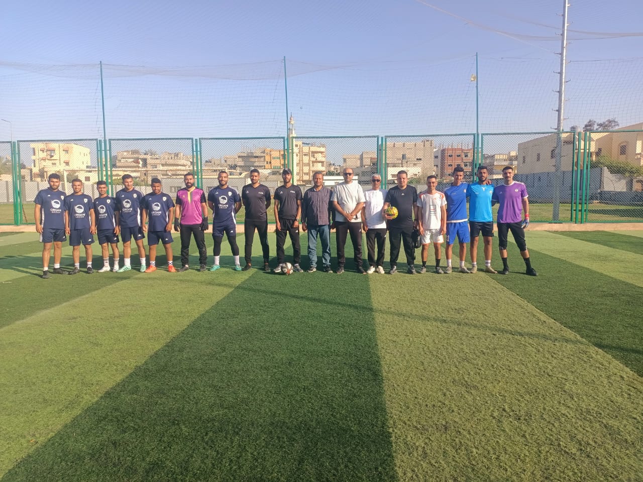 بالصور….تصفيات دور الـ 16 لدوري الأندية الصغيرة والساحات الشعبية لشمال سيناء.