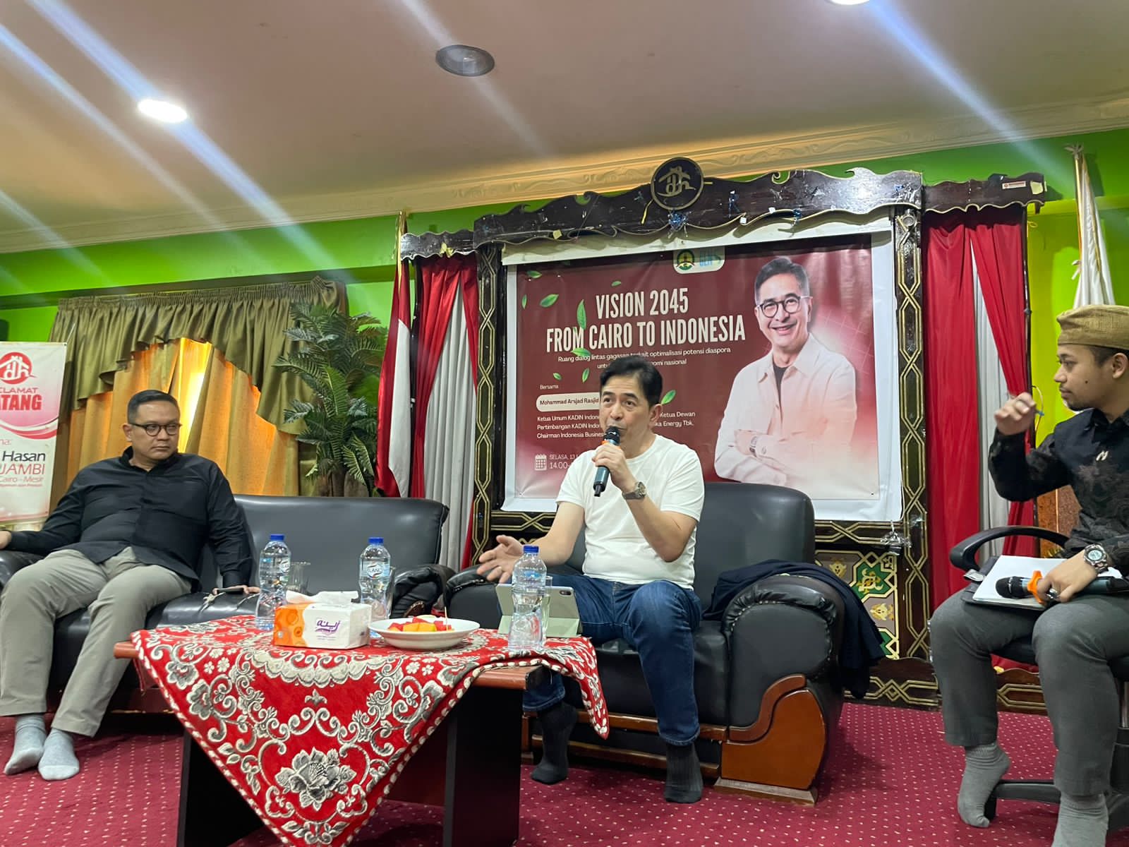 أرسجاد راسجيد يُروّج للقيم الإندونيسية واقتصاد الأمة في مصر