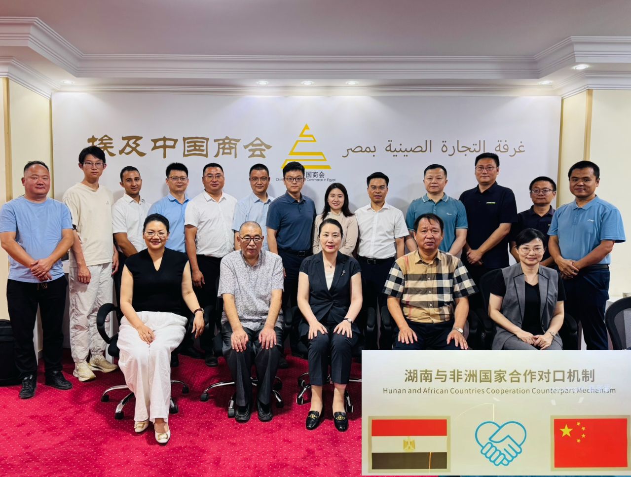 نجاح منتدى الترويج الاقتصادي والتجاري بين الصين (تشانغشا) ومصر (القاهرة) في القاهرة