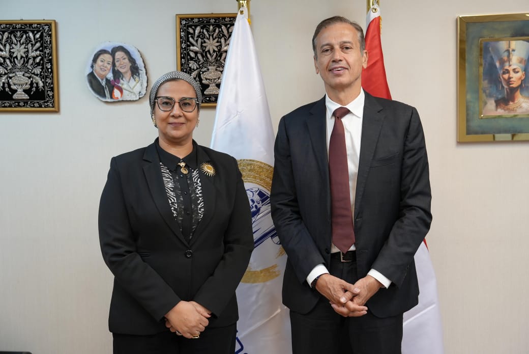 رئيسة القومي للمرأة تستقبل المدير الإقليمي لهيئة الأمم المتحدة للمرأة في الدول العربية