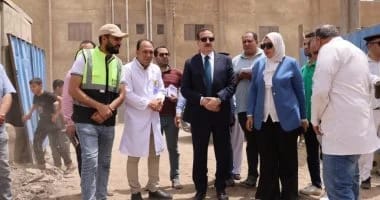 محافظ المنوفية يتفقد إنشاء مستشفى أورام منوف باستثمارات 2 مليار جنيه