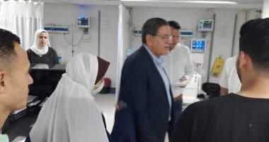 وكيل صحة المنوفية يجرى جولة مفاجئة للاطمئنان على جاهزية المستشفيات