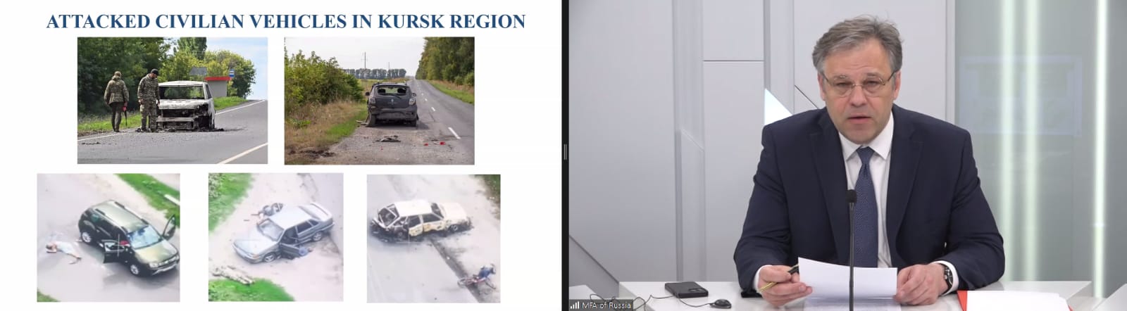 روسيا تنظم مؤتمر دولى حول الأوضاع الإنسانية فى كورسك