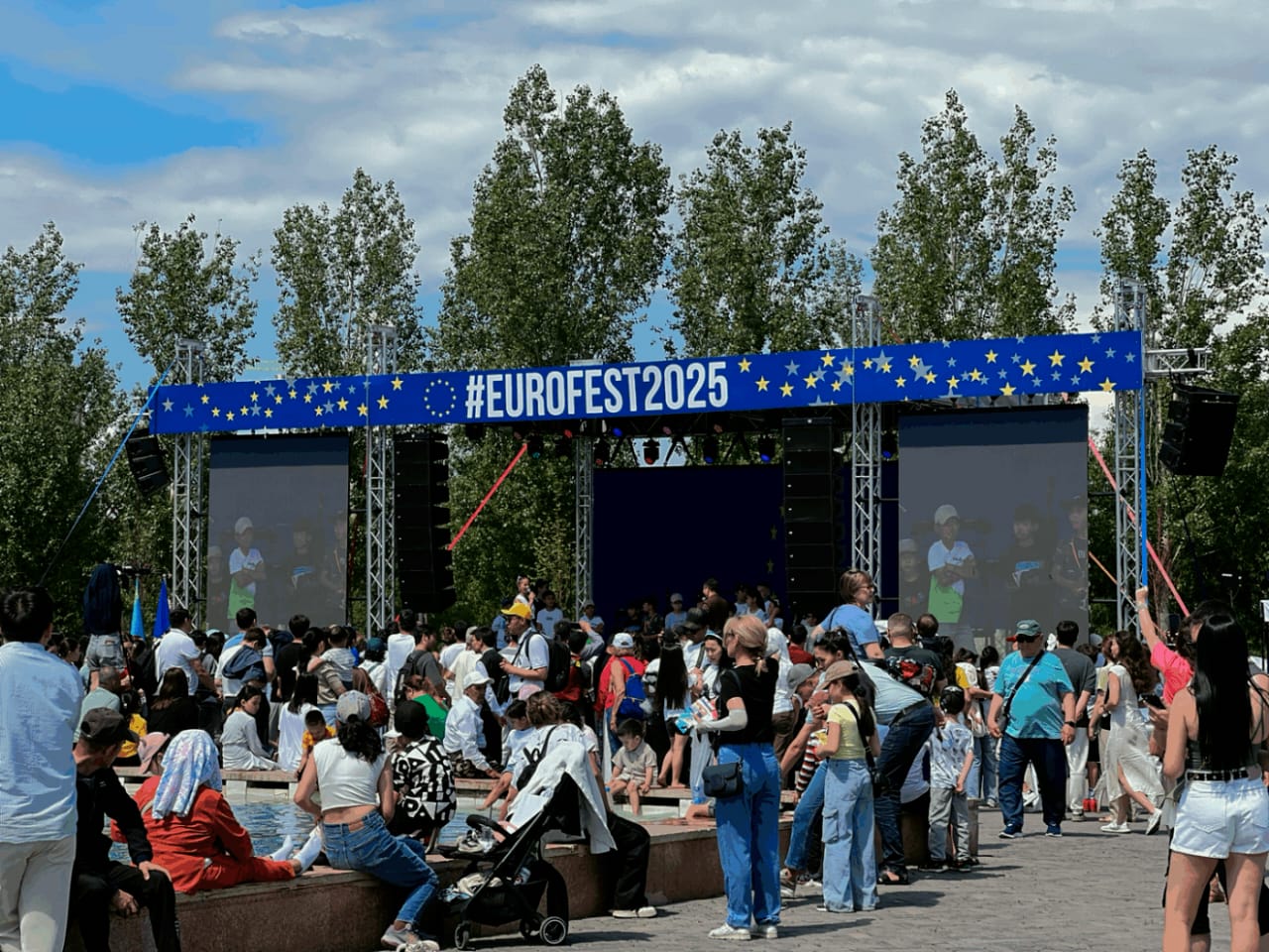 مهرجان يوروفيست في أستانا يحتفل بالوحدة والثقافة والمجتمع