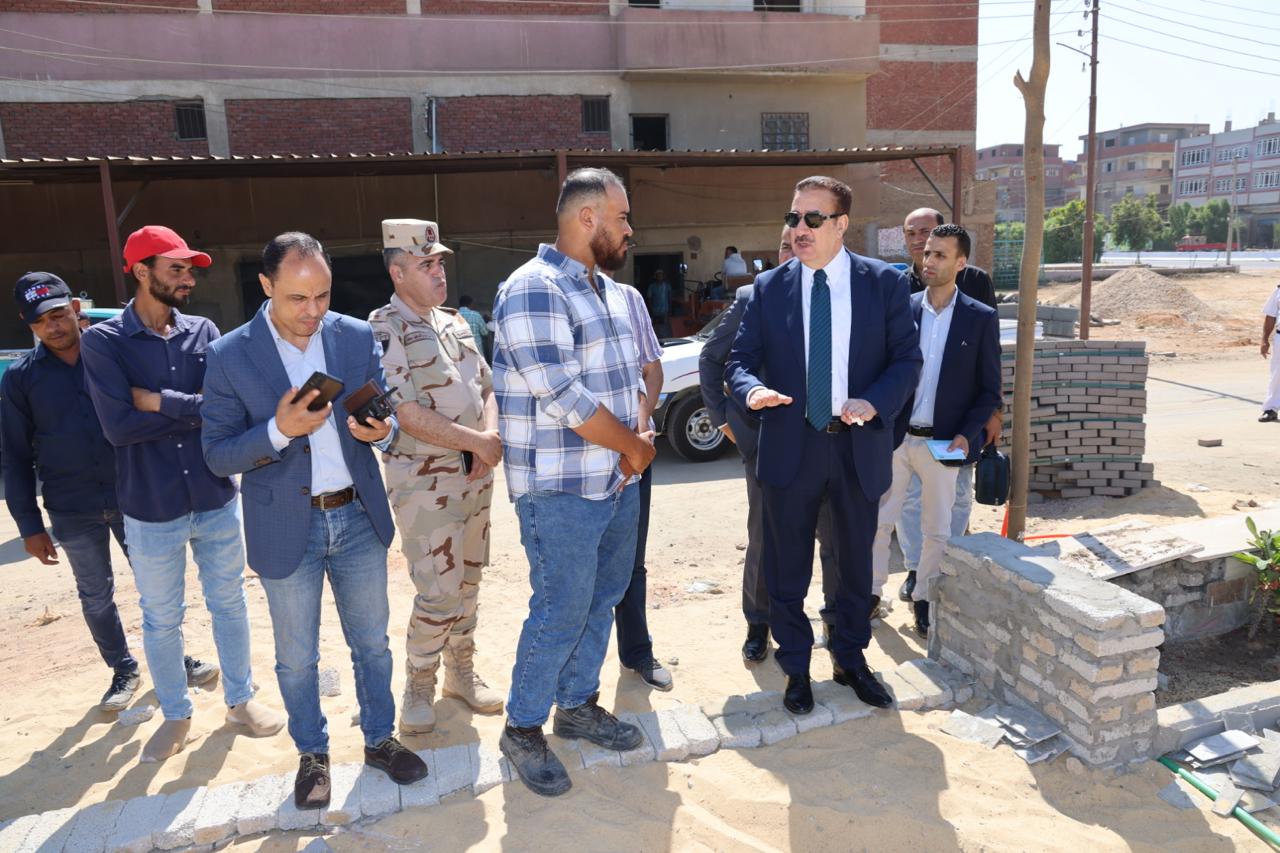 محافظ المنوفية يتفقد تطوير مدخل شبين الكوم الجديد تمهيدا لافتتاحه