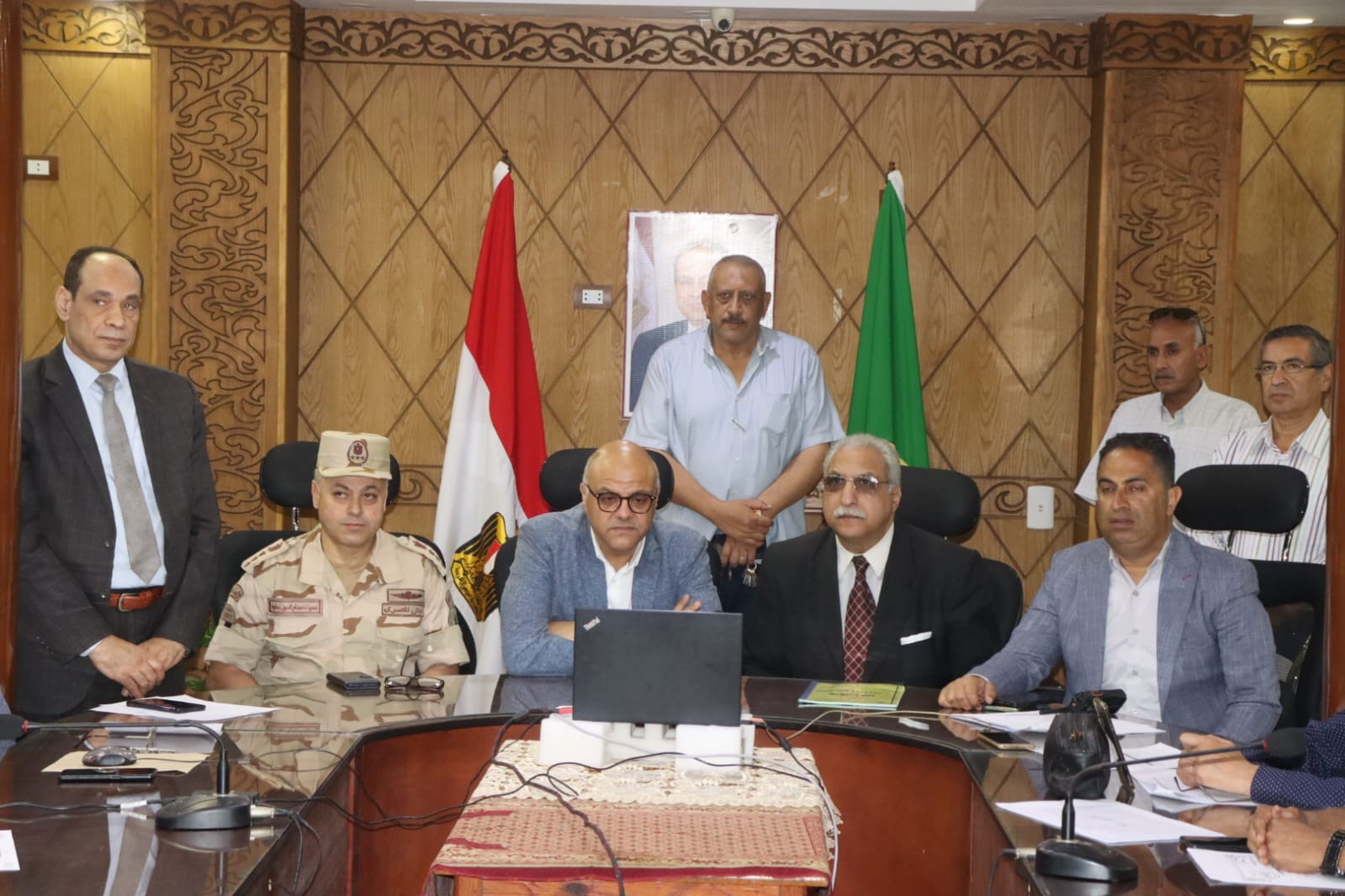 محافظ القليوبية يتفقد غرفة عمليات لجان الثانوية العامة بمديرية التربية والتعليم ويطمئن على سير الامتحانات