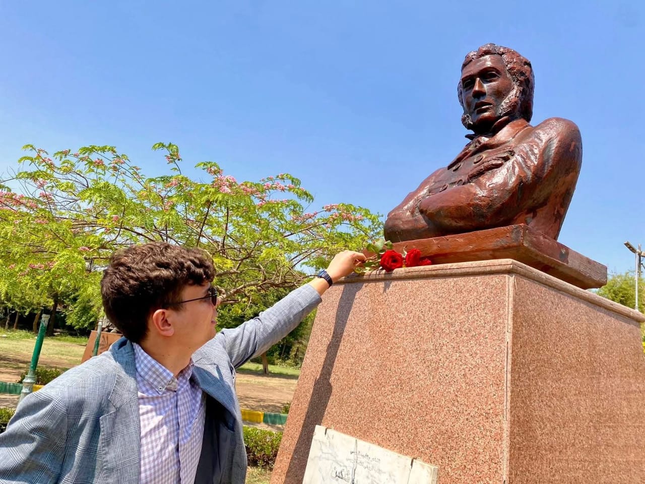 المركز الثقافي الروسي بالقاهرة بالتعاون مع محافظة القاهرة يحتفلان بذكرى ميلاد الكسندر بوشكين ال 226،