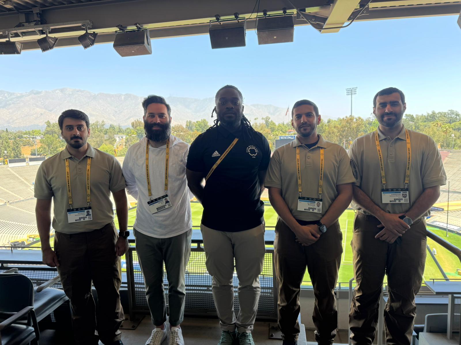 اللجنة العليا وقوة أمن البطولة تشاركان