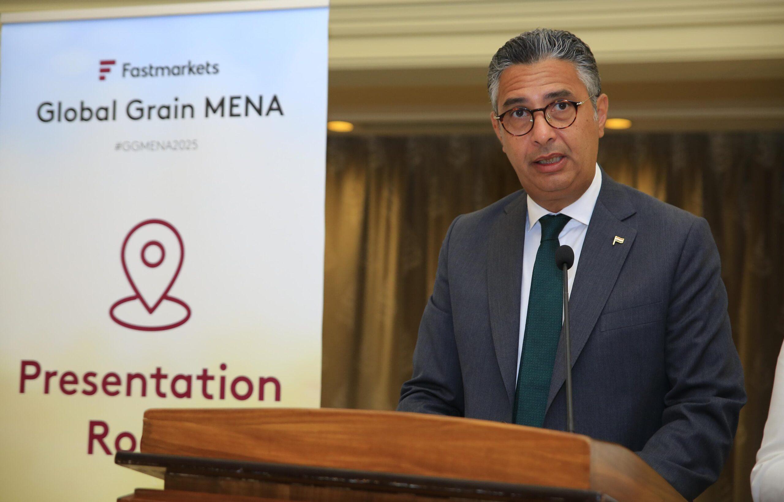 وزير التموين يشارك في افتتاح مؤتمر “Global Grain MENA” ويؤكد: مصر مركز إقليمي محوري في تجارة الحبوب والأمن الغذائي.