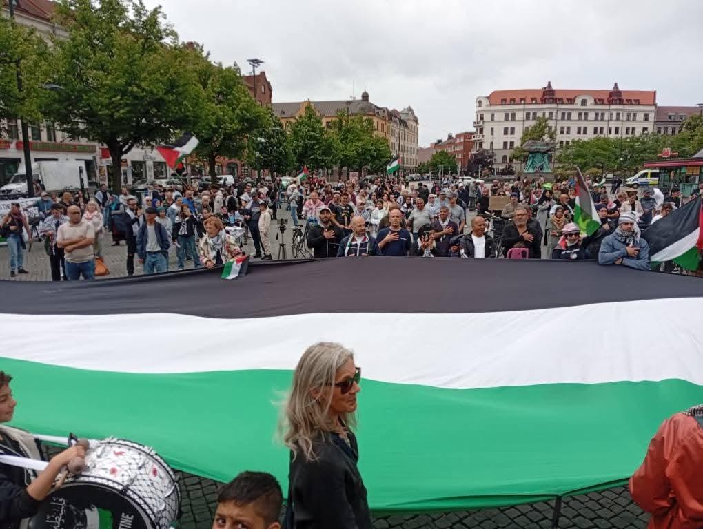في السويد.. تظاهرة صامتة بمدينة مالمو دعمًا لفلسطين