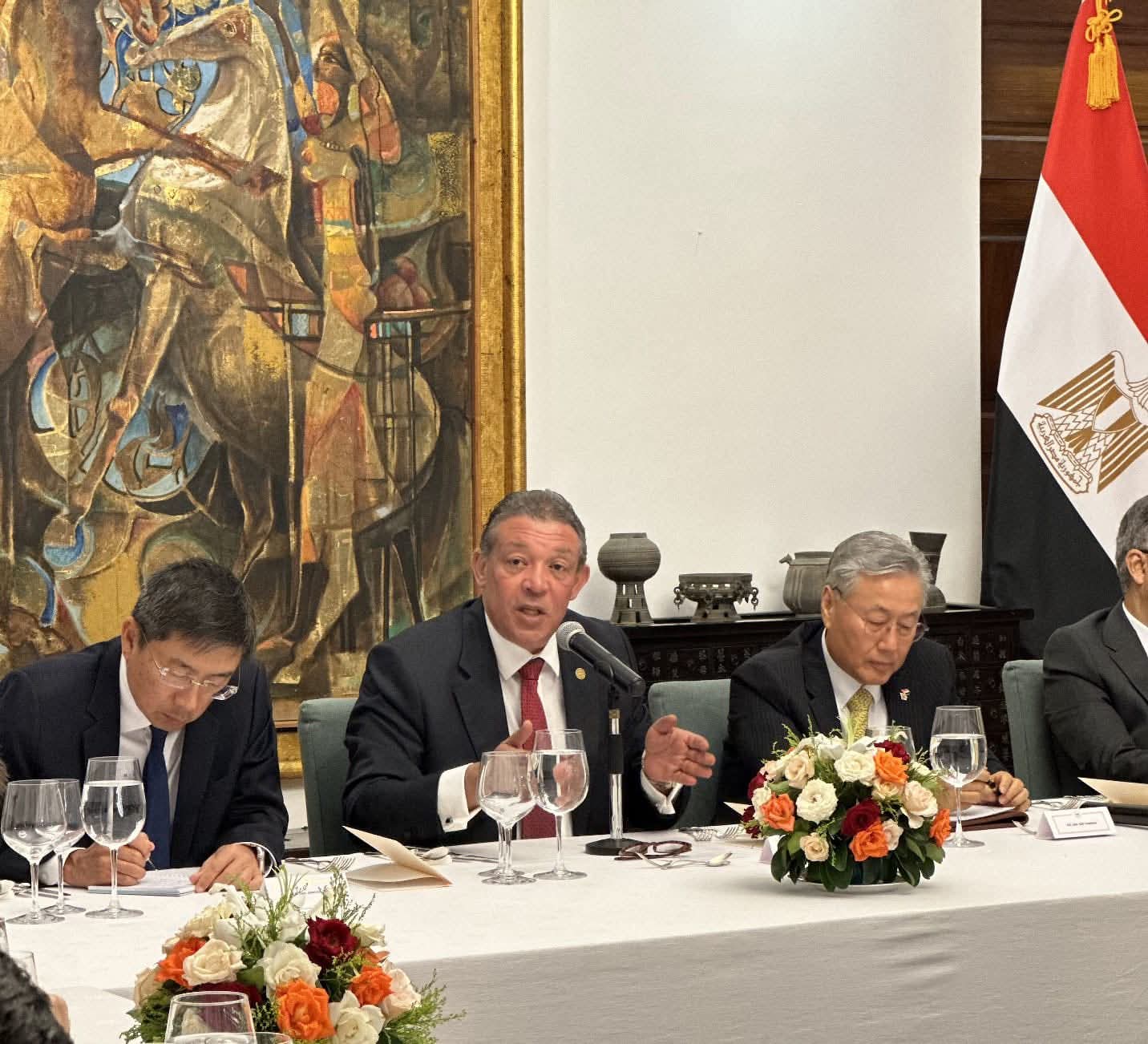 بحضور سفير سنغافورة بمصر …اجتماع سفراء الدول الآسيوية بالقاهرة