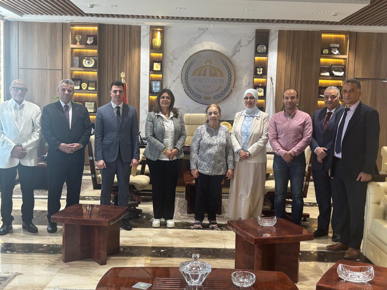 رئيس جامعة مدينة السادات تعلن عن بدء الدراسة بكلية التمريض جامعة مدينة السادات للعام الجامعي 2025/2026